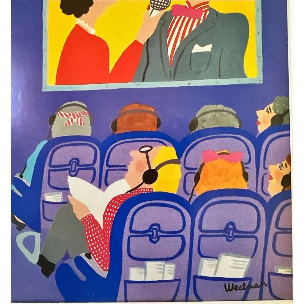 Framed 1991 The New Yorker Magazine May 20 Movies On Board Barbara Westman